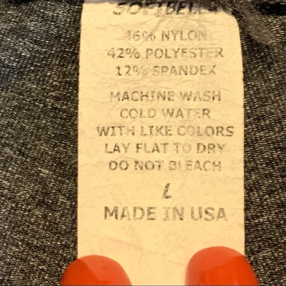 NWOT Sofibella Gray Tennis Leggings L - Picture 5 of 13